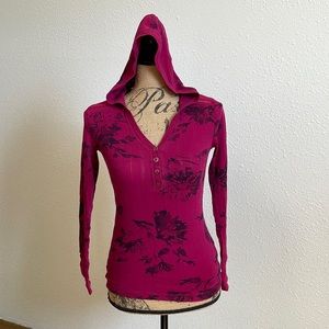 Hooded long sleeve CKJ